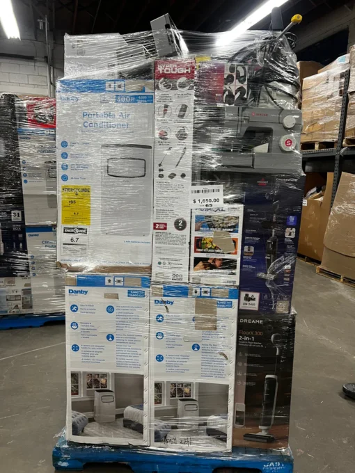 appliance and electronics pallets mexico