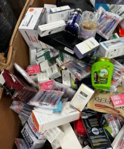 pallets de salud y belleza en liquidación