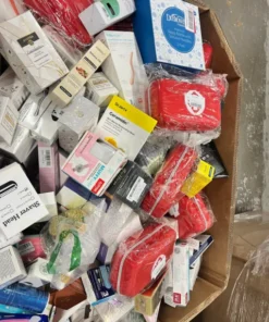 pallets de salud y belleza en liquidación