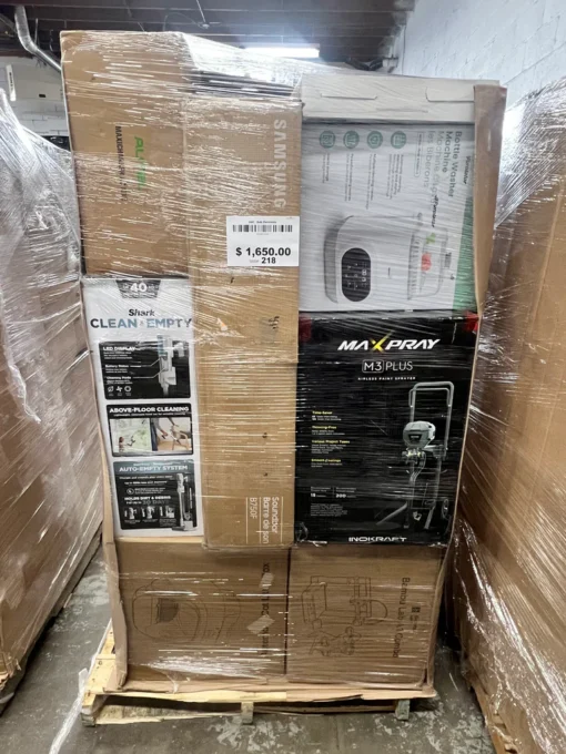 pallets de electrónicos de amazon méxico