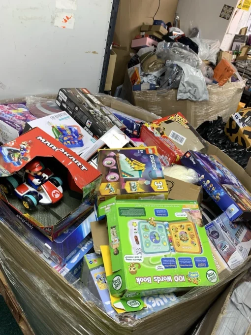 toy overstock liquidation pallets mexico