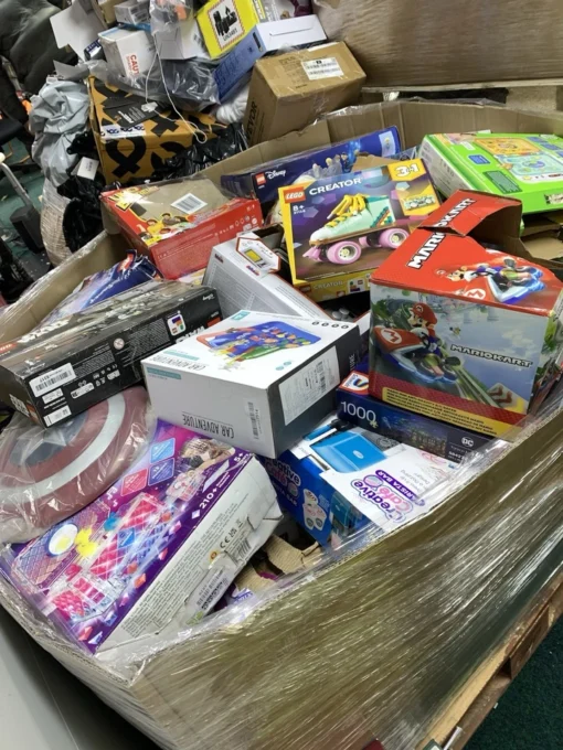 toy overstock liquidation pallets mexico