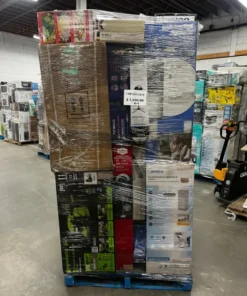 pallets de electrodomésticos en liquidación