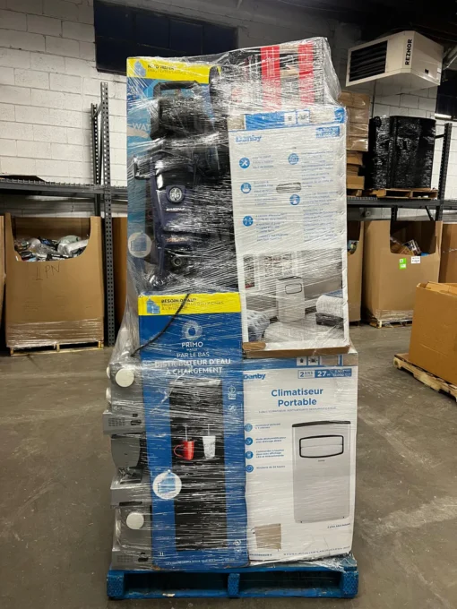 appliance and electronics pallets mexico